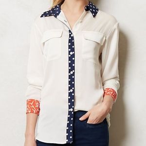 Shades of Grey Micah Cohen Medium Top Shirt NWOT